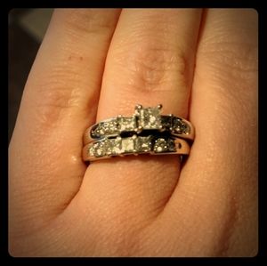Zales Engagement ring set